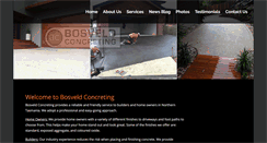 Desktop Screenshot of bosveldconcreting.com.au